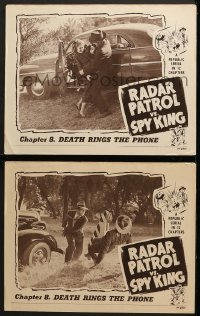7z931 RADAR PATROL VS SPY KING 2 chapter 8 LCs 1949 Republic crime serial, Death Rings the Phone!