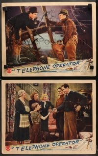 7z960 TELEPHONE OPERATOR 2 LCs 1937 disaster struck at the happiness of these two lovers!