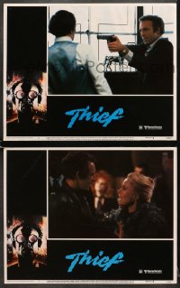 7z964 THIEF 2 LCs 1981 great images of James Caan, directed by Michael Mann!