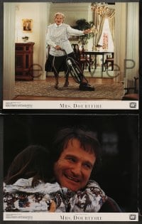 7z285 MRS. DOUBTFIRE 8 color 11x14 stills 1993 cross-dressing Robin Williams, Sally Field!
