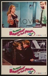 7z063 BAREFOOT IN THE PARK 8 LCs 1967 images of Robert Redford & sexy Jane Fonda in New York City!