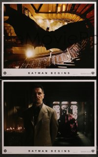 7z020 BATMAN BEGINS 9 LCs 2005 Christian Bale as the Caped Crusader, Katie Holmes, Michael Caine!