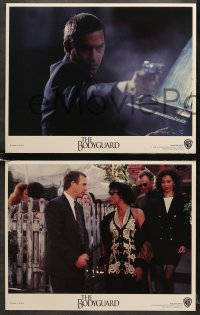 7z091 BODYGUARD 8 LCs 1992 great images of Kevin Costner & Whitney Houston!