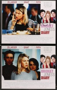 7z100 BRIDGET JONES'S DIARY 8 LCs 2001 Hugh Grant, Colin Firth, Renee Zellweger in title role!