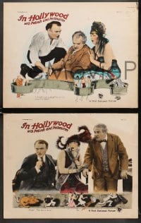 7z647 IN HOLLYWOOD WITH POTASH & PERLMUTTER 4 LCs 1924 Norma Talmadge, George Sidney, Alexander Carr!