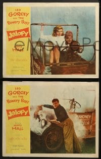 7z471 JALOPY 7 LCs 1953 wacky racers Leo Gorcey, Huntz Hall, & The Bowery Boys!