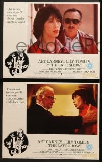 7z240 LATE SHOW 8 LCs 1977 Art Carney, Lily Tomlin, Bill Macy, Joanna Cassidy!