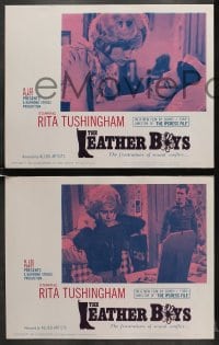 7z244 LEATHER BOYS 8 LCs 1966 Rita Tushingham in English motorcycle sexual conflict classic!