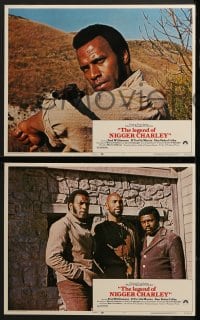 7z246 LEGEND OF NIGGER CHARLEY 8 LCs 1972 D'Urville Martin, Don Pedro Colley, Fred Williamson!