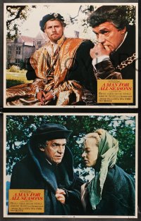 7z265 MAN FOR ALL SEASONS 8 LCs R1972 Paul Scofield, Robert Shaw, Best Picture Academy Award!