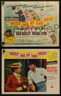7z275 MEET ME AT THE FAIR 8 LCs 1953 Dan Dailey, Diana Lynn, Scatman Crothers, great musical images!