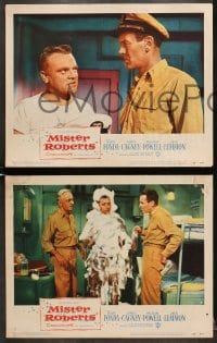 7z277 MISTER ROBERTS 8 LCs 1955 Henry Fonda, James Cagney, William Powell, Jack Lemmon, John Ford!