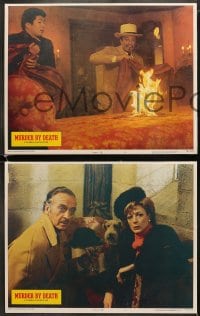 7z286 MURDER BY DEATH 8 LCs 1976 Peter Sellers, David Niven, Peter Falk, Maggie Smith!
