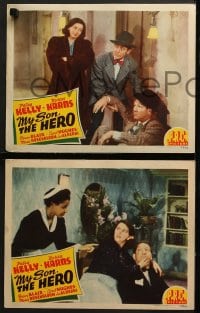 7z548 MY SON, THE HERO 6 LCs 1943 Roscoe Karns, Patsy Kelly, Joan Blair, Slapsie Maxie Rosenbloom