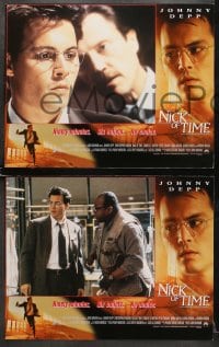 7z292 NICK OF TIME 8 LCs 1995 Johnny Depp on the run, Christopher Walken!