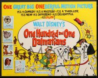 7z028 ONE HUNDRED & ONE DALMATIANS 9 LCs 1961 classic Walt Disney canine cartoon, complete set!