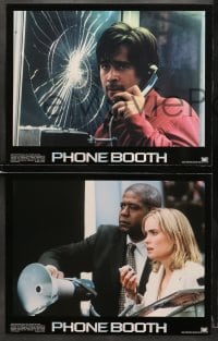 7z328 PHONE BOOTH 8 LCs 2002 Colin Farrell, Katie Holmes, Forest Whitaker, Radha Mitchell!