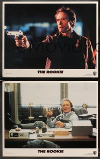 7z342 ROOKIE 8 LCs 1990 Clint Eastwood directs & stars, Charlie Sheen, Raul Julia