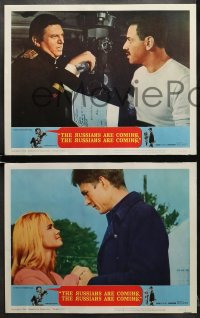 7z345 RUSSIANS ARE COMING 8 LCs 1966 Carl Reiner, Eva Marie Saint, Russians vs Americans!