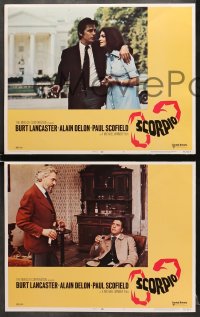 7z351 SCORPIO 8 LCs 1973 Burt Lancaster, Alain Delon, the most incredible manhunt of all time