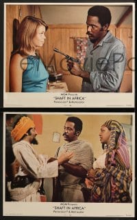 7z358 SHAFT IN AFRICA 8 LCs 1973 Richard Roundtree stickin' it all the way in the Motherland!