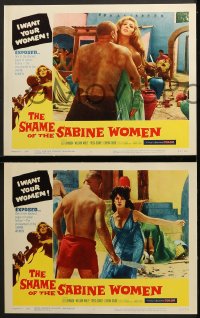 7z360 SHAME OF THE SABINE WOMEN 8 LCs 1962 El rapto de las sabinas, blackest pages of human history