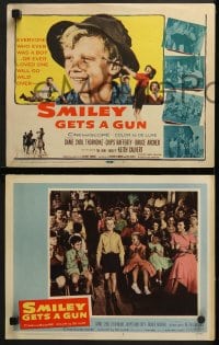 7z371 SMILEY GETS A GUN 8 LCs 1959 heart-warming Aussie boy is the new Smiley, with Chips Rafferty!