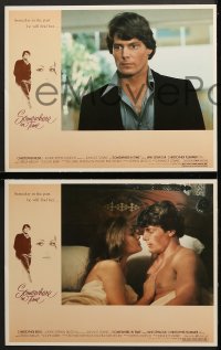 7z676 SOMEWHERE IN TIME 4 LCs 1980 great images of Christopher Reeve & beautiful Jane Seymour!
