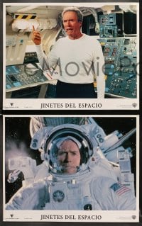 7z373 SPACE COWBOYS 8 int'l Spanish language LCs 2000 astronauts Clint Eastwood, Tommy Lee Jones!