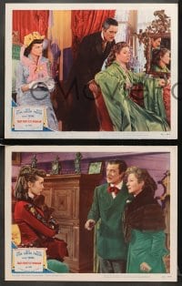 7z755 THAT FORSYTE WOMAN 3 LCs 1949 Greer Garson & Walter Pidgeon with pretty Janet Leigh!