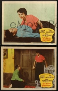 7z612 WE WERE STRANGERS 5 LCs 1949 Jennifer Jones & John Garfield, Pedro Armendariz!