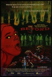8a103 BEYOND 1sh R1998 horror maestro Lucio Fulci's horror masterpiece, different Martinez art!