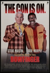 8a131 BOWFINGER DS 1sh 1999 wacky image of Steve Martin & Eddie Murphy in dorky outfits!