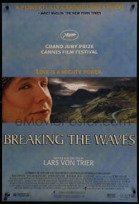8a139 BREAKING THE WAVES 1sh 1996 Emily Watson, directed by Lars von Trier, Cannes winner!