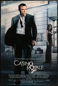 8a167 CASINO ROYALE advance DS 1sh 2006 Daniel Craig as James Bond & sexy Eva Green!