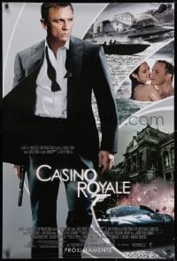 8a168 CASINO ROYALE int'l Spanish language advance DS 1sh 2006 Daniel Craig as James Bond 007!