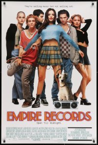 8a279 EMPIRE RECORDS DS 1sh 1995 Liv Tyler, Anthony LaPaglia, Renee Zellweger, Ethan Embry!