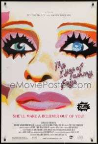 8a302 EYES OF TAMMY FAYE DS 1sh 2000 televangelist biography doc, narrated by RuPaul!