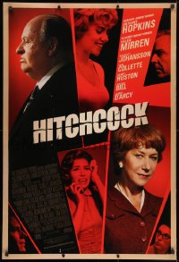 8a405 HITCHCOCK DS 1sh 2012 Anthony Hopkins in the title role, Helen Mirren, Scarlett Johansson!