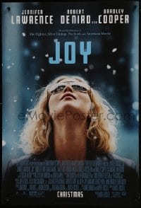 8a462 JOY style B advance DS 1sh 2015 Robert De Niro, Jennifer Lawrence in the title role!