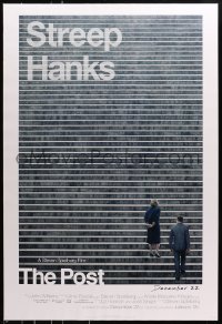 8a668 POST style A teaser DS 1sh 2017 Meryl Streep, Tom Hanks, Paulson, Odenkirk, limited release!