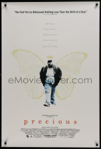 8a669 PRECIOUS DS advance 1sh 2009 abused woman-child Gabourey Sidibe, Best Picture nominee!