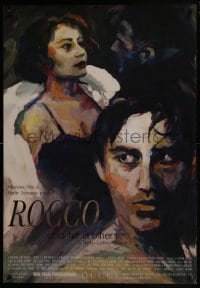 8a737 ROCCO & HIS BROTHERS 1sh R2015 Luchino Visconti's Rocco e I Suoi Fratelli, Lauren Caddick art!
