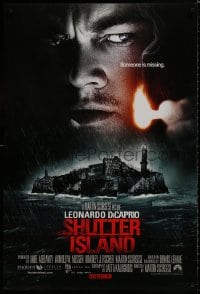 8a776 SHUTTER ISLAND advance DS 1sh 2010 October style, Scorsese, DiCaprio, someone is missing!