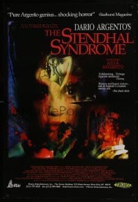 8a852 STENDHAL SYNDROME 1sh 1996 sexy Asia Argento, La Sindrome di Stendhal, great design!