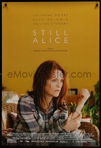 8a853 STILL ALICE 1sh 2014 wonderful close up image of wide-eyed Julianne Moore in the title role!