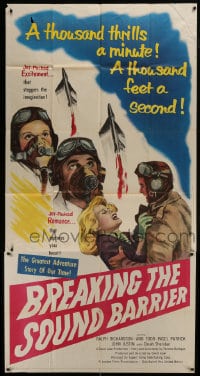 8b652 BREAKING THE SOUND BARRIER 3sh 1952 David Lean, a thousand thrills a second, cool image!