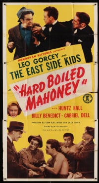 8b672 COME OUT FIGHTING 3sh 1945 Leo Gorcey, East Side Kids, boxing & gambling, Hard Boiled Mahoney!
