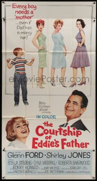 8b678 COURTSHIP OF EDDIE'S FATHER 3sh 1963 Ron Howard helps Glenn Ford choose his new mother!