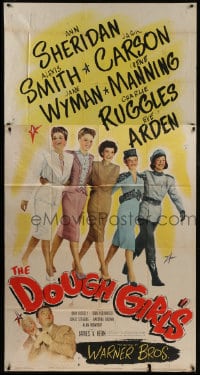 8b696 DOUGHGIRLS 3sh 1944 sexy Ann Sheridan, Alexis Smith & Jane Wyman at home during WWII!